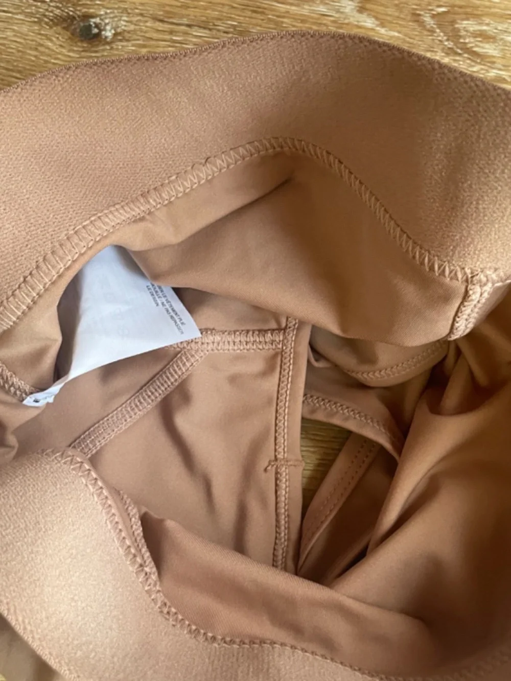 Nike Training Pro Crop Top In Beige Size S